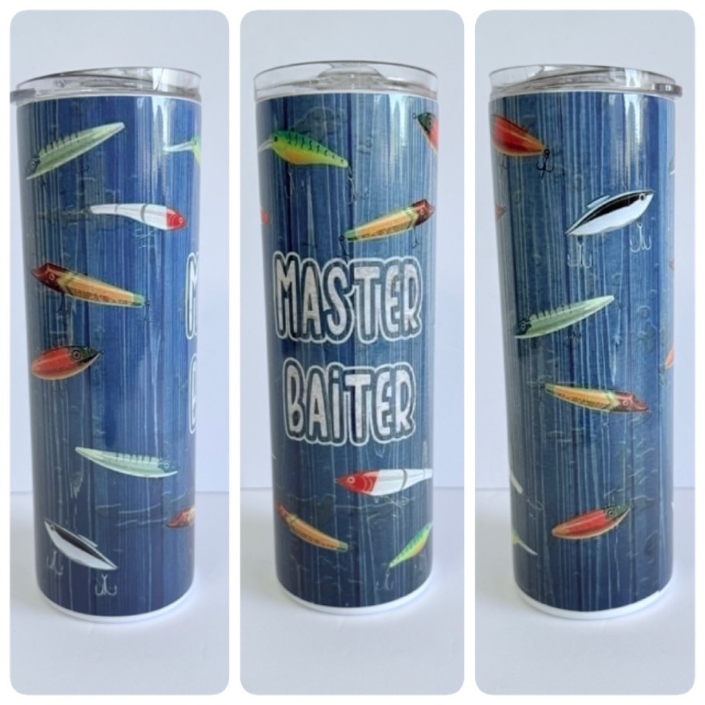 Master Baiter Fishing 20oz Skinny Tumbler